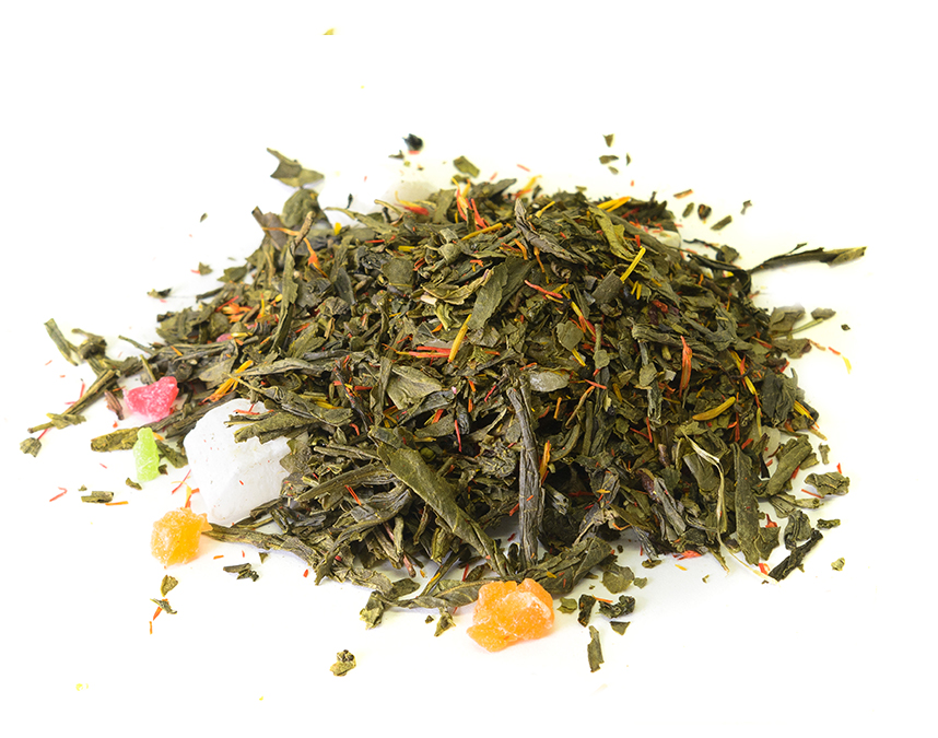 кокосовый остров (samovartime) / чай зеленый ароматизированный Северодвинск