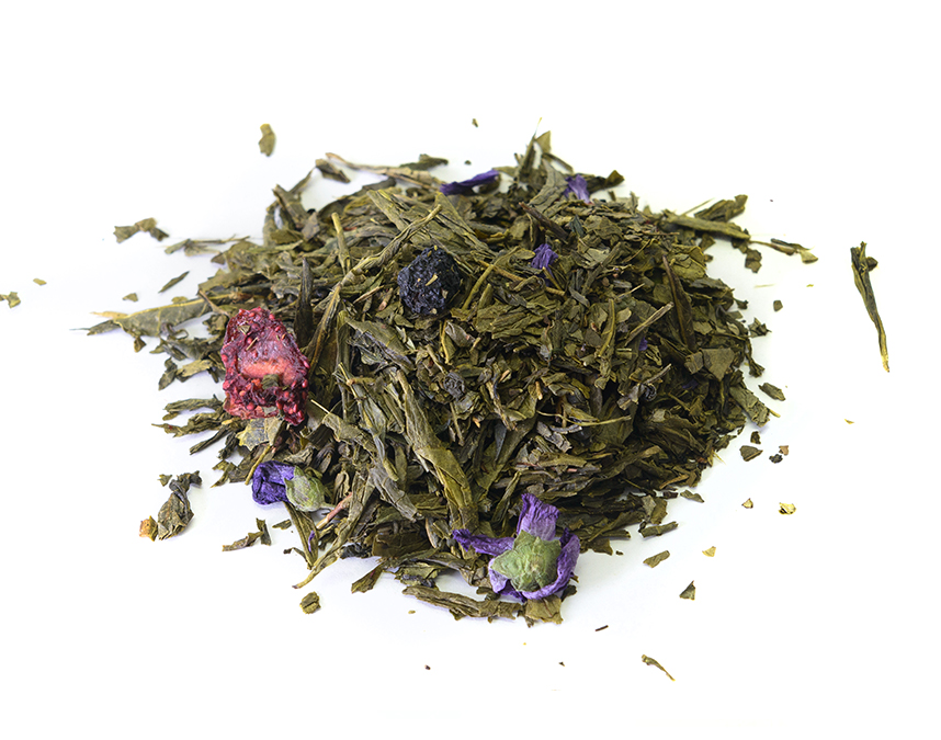 черничный йогурт (samovartime) / чай зеленый ароматизированный Северодвинск